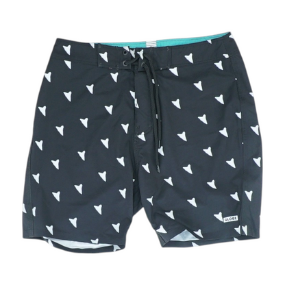 Black Print Swim Bottom