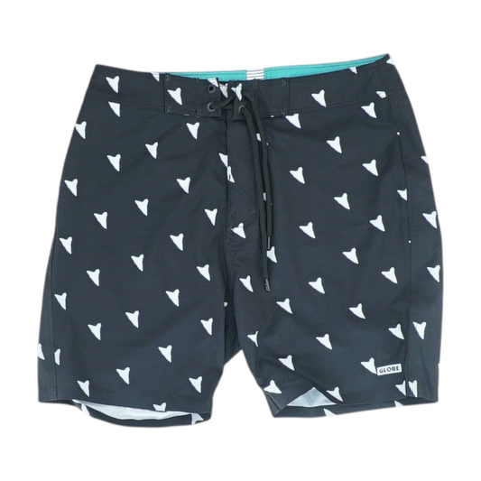Black Print Swim Bottom