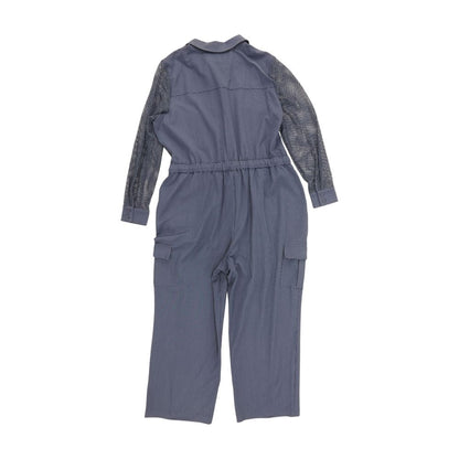 Indigo Solid Jumpsuit