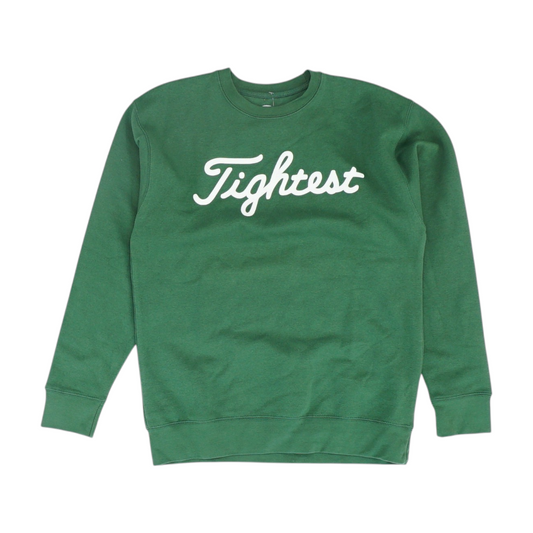 Green Solid Sweatshirt Pullover