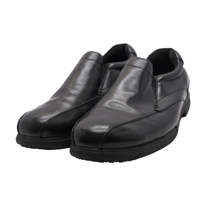 Black Slip-On Dress Shoes