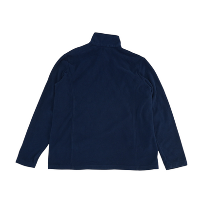 Navy Solid 1/4 Zip Pullover