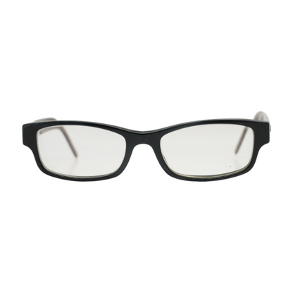 Black B 2066 3177 Rectangle Prescription Eyewear