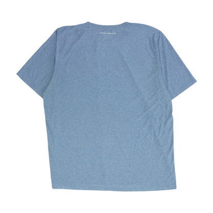 Blue Solid Active T-Shirt