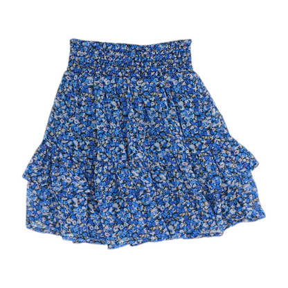 Blue Floral Skort