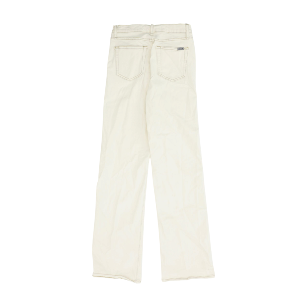 Ivory Wide Leg Jeans