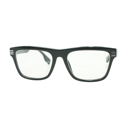 Black B 2387 Rectangle Prescription Eyewear