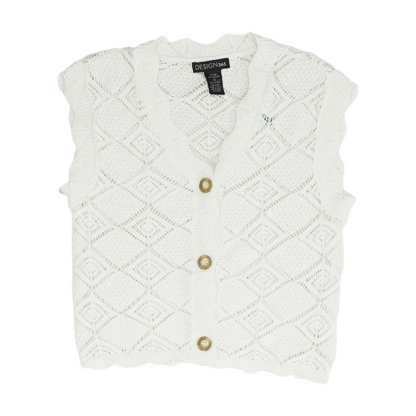 White Cardigan Sweater