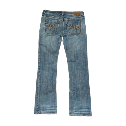 Blue Bootcut Jeans