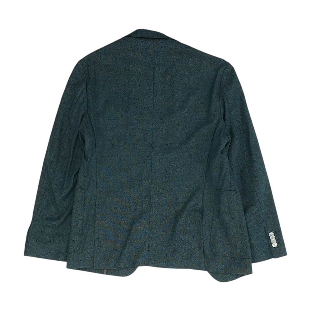 Blue Solid Sport Coat