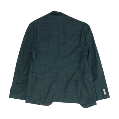 Blue Solid Sport Coat