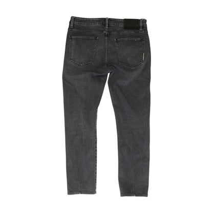 Black Solid Skinny Jeans