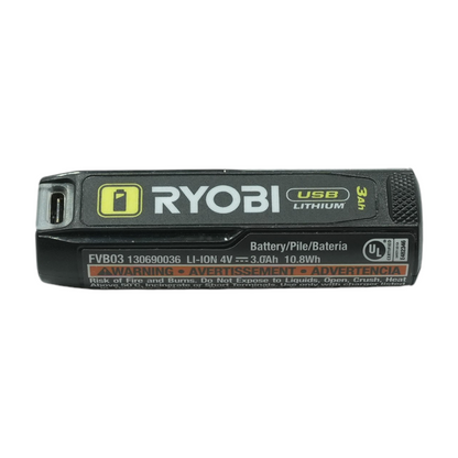 USB Lithium 3Ah Lithium Rechargeable Battery