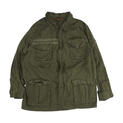 Olive Plus Tall Solid Jacket