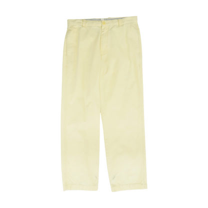 Yellow Straight Pants