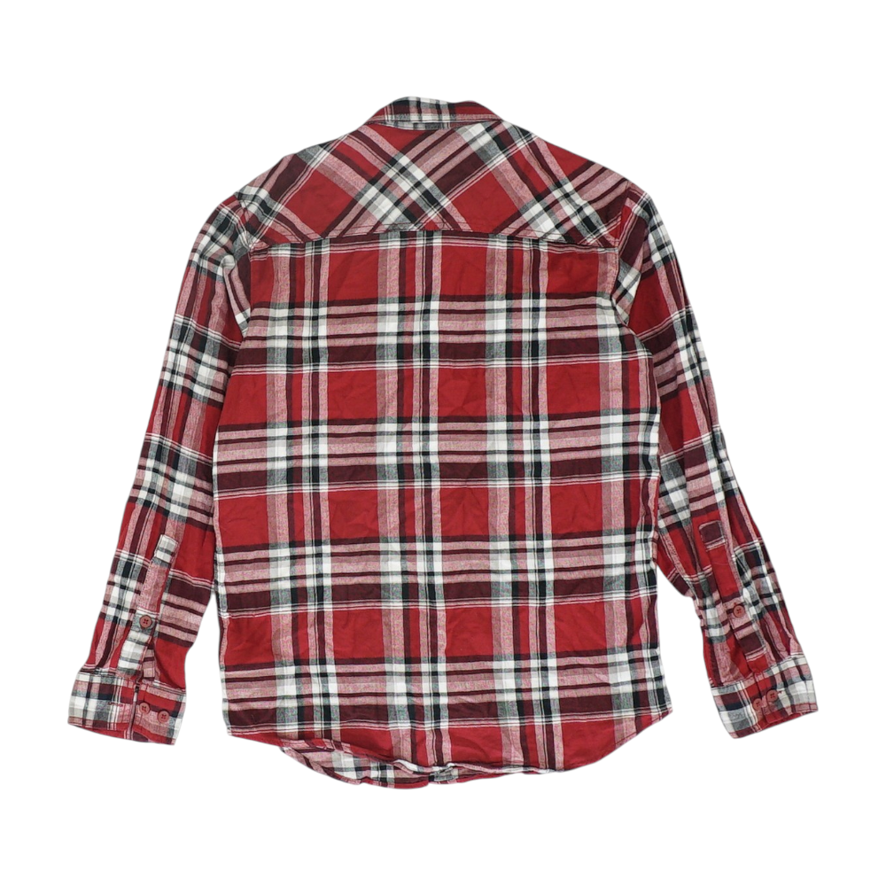 Columbia Red Plaid Flannel Button Down – Image 2