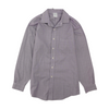 Purple Geometric Long Sleeve Button Down