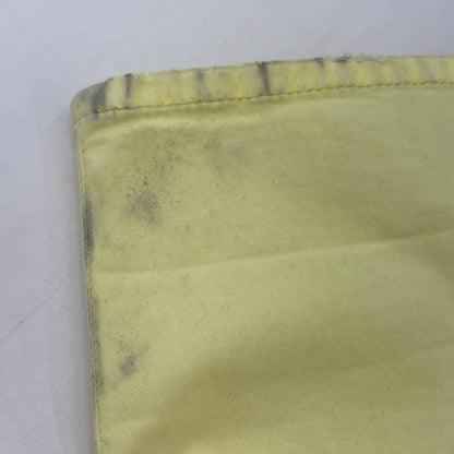 Yellow Mid Rise Skinny Leg Jeans