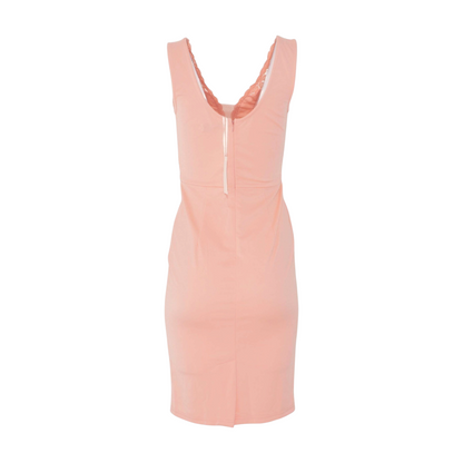 Peach Midi Dress