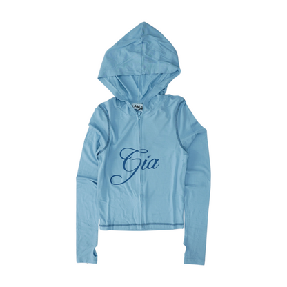 Blue Solid Jacket