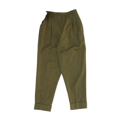 Vintage Green Petite Pants