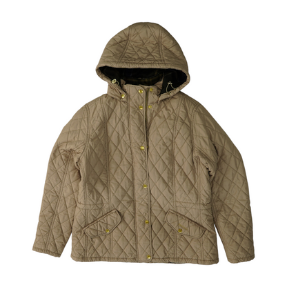 Beige Solid Jacket