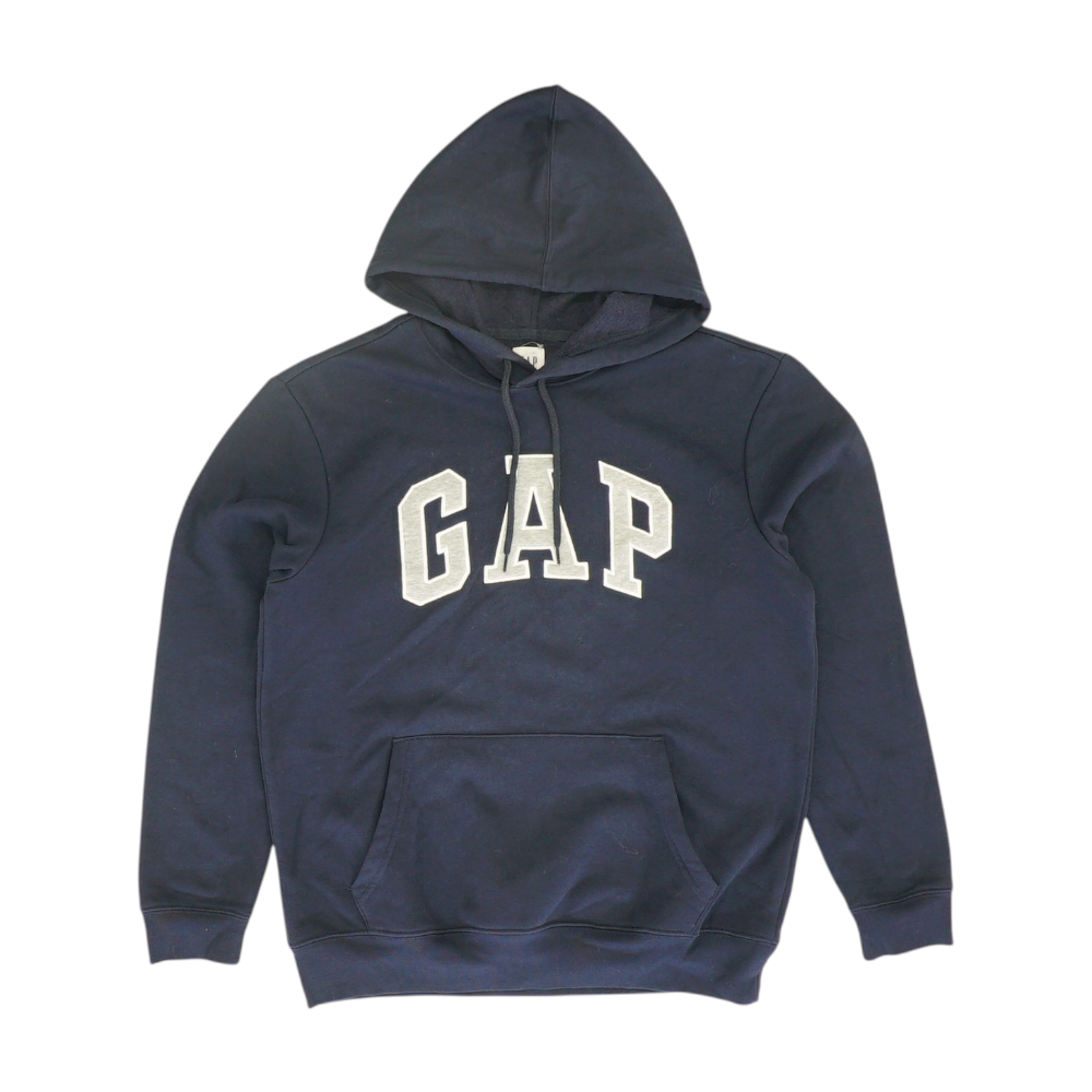 Navy Solid Hoodie Pullover