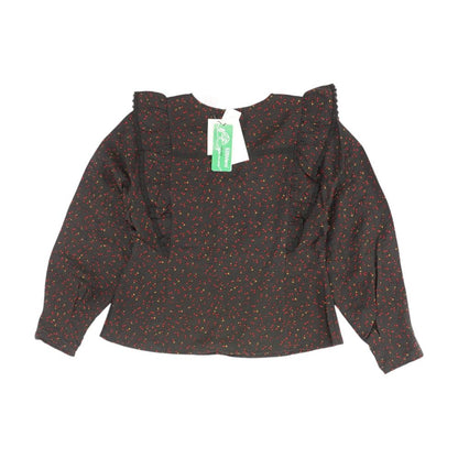 Black Hearts Knit Top