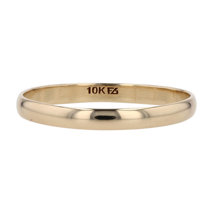 10K Yellow Gold Band