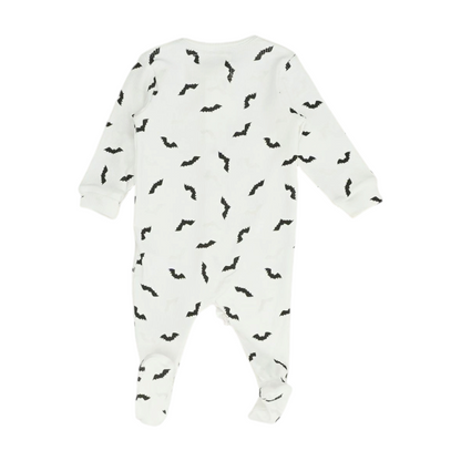 White Print One-Piece