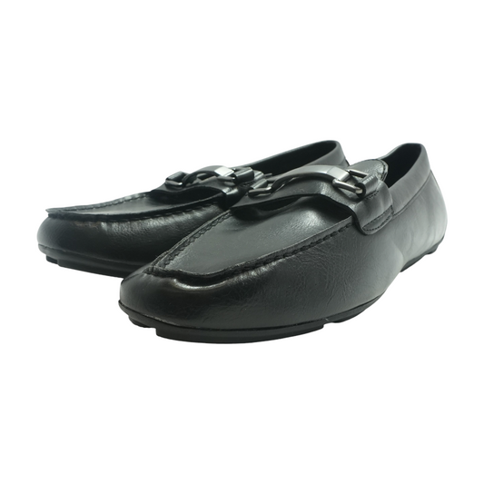 Black Slip-On Dress Shoes