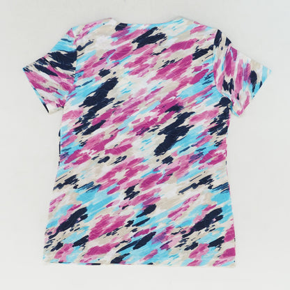 17374782 - Multi Graphic Short Sleeve Blouse