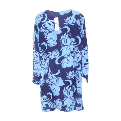 Blue Plus Floral Cardigan