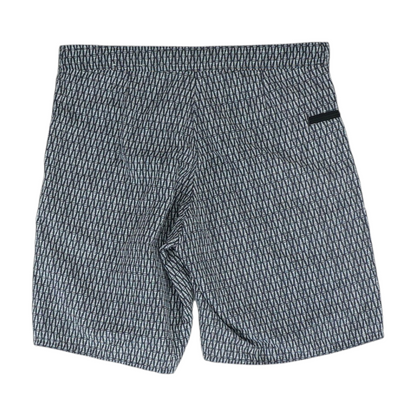 Gray Print Swim Bottom