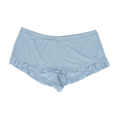 Blue Solid Pajama Bottom