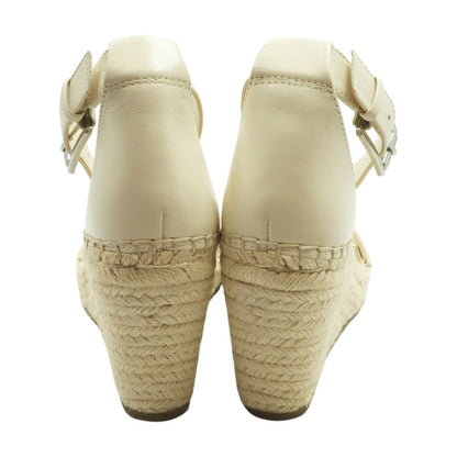 Tan Wedged Sandals