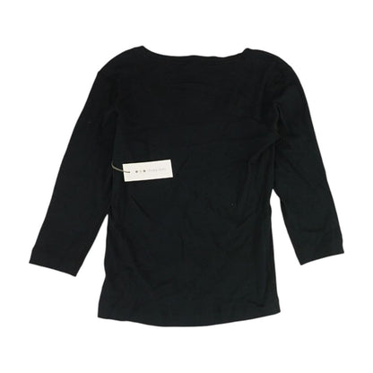 Black Solid T-Shirt