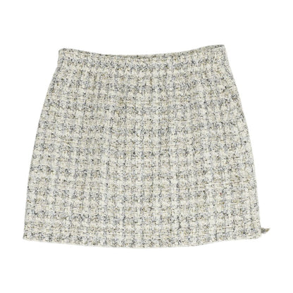Beige Mini Skirt
