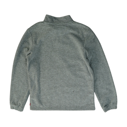 Gray 1/4 Zip Pullover