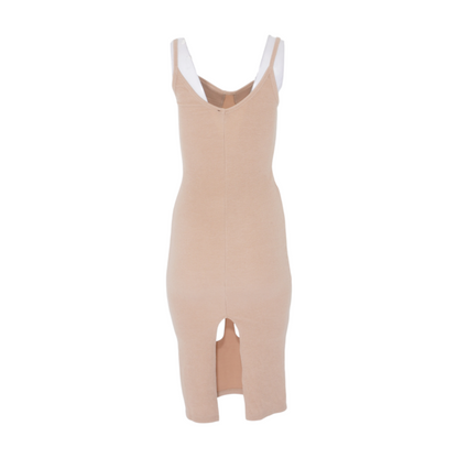 Beige Midi Dress
