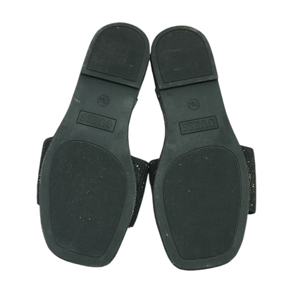 Black Flat Sandals