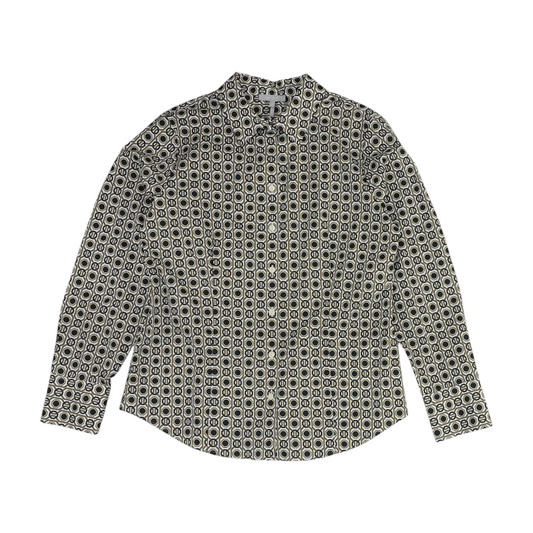 Multi Geometric Button Down