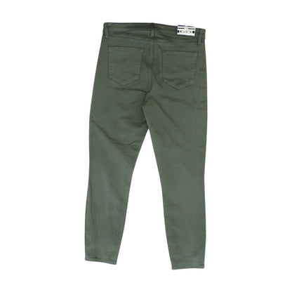 Olive High Rise Skinny Leg Jeans