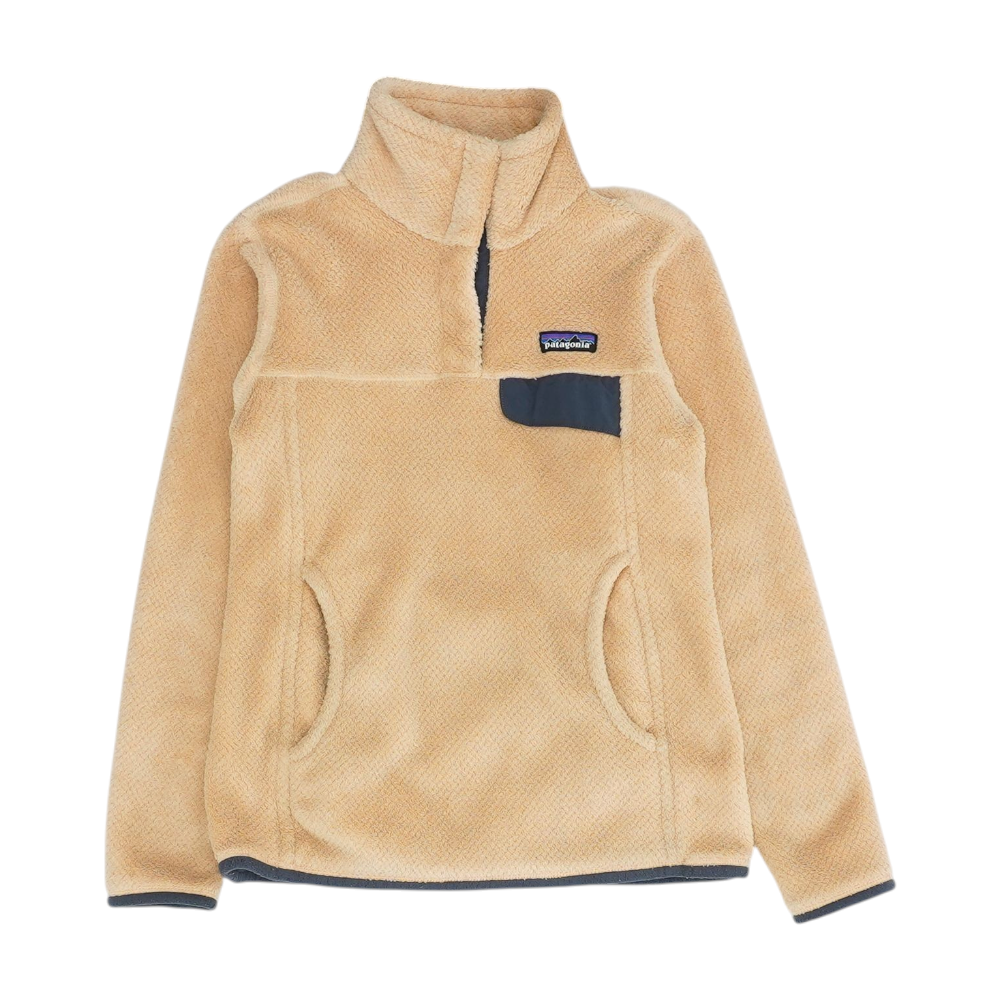 Peach Solid 1/4 Zip Pullover