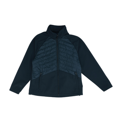 Black Solid Active Jacket