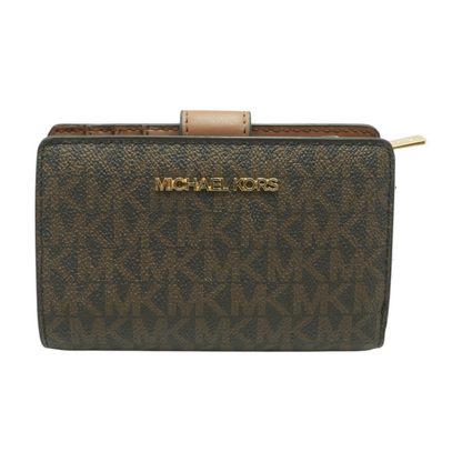 Michael Kors Brown Compact Wallet – Image 1