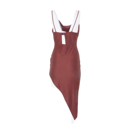 Brown Midi Dress