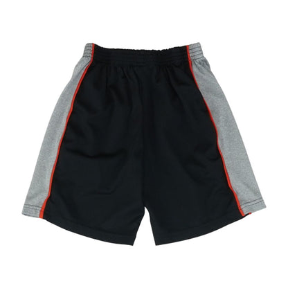 Black Color Block Active Shorts