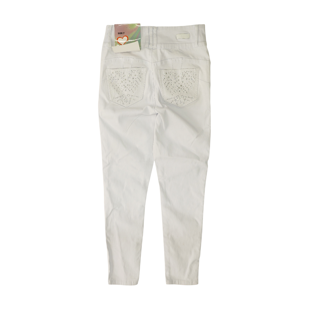 White Slim Jeans