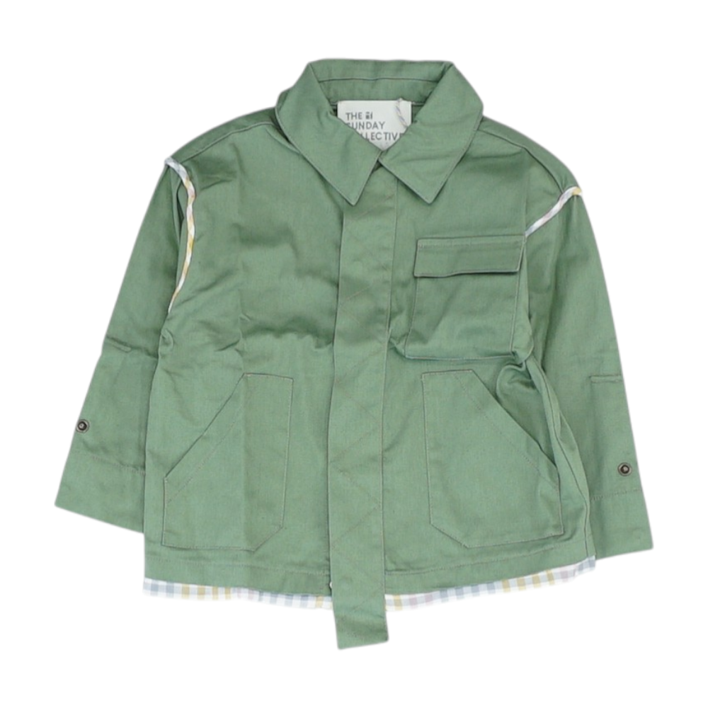 The Sunday Collective Green Long Sleeve Button Down – Image 1